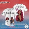 Karol G Strip Love Tour white Baseball Jersey
