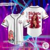Karol G heart BICHOTA White Baseball Jersey