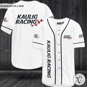 Kaulig racing NASCAR baseball jersey