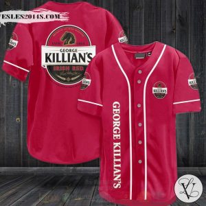 Killians Irish Red Baseball Jersey Shirt