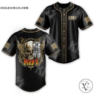 Kiss Band Baseball Jersey Shirt