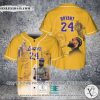 Kobe Bryant 24 Los Angeles Lakers Baseball Jersey
