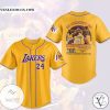 Kobe Bryant Lakers In Memory Of The Best Memories Never Fade Baseball Jersey