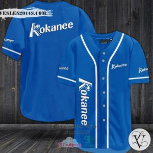 Kokanee Beer Baseball Jersey Shirt