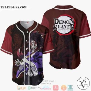 Kokushibo Demon Slayer Baseball Jersey Shirt