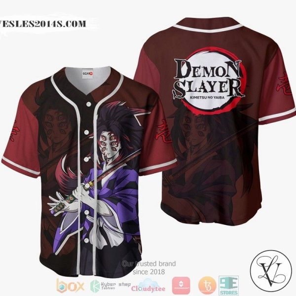 Kokushibo Demon Slayer Baseball Jersey Shirt