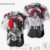 Kokushibo Demon Slayer Grey Baseball Jersey Shirt