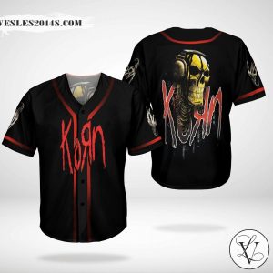 Korn Band Skull Baseball Jersey Shirt