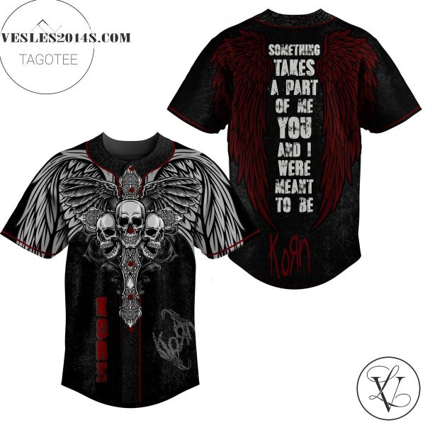 Korn Baseball Jersey 3d All Over Printed