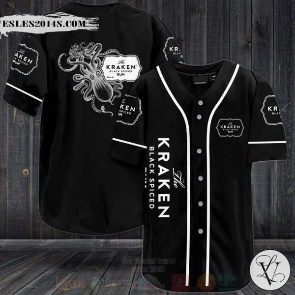 Kraken Dark Spiced Baseball Jersey Shirt