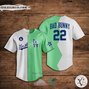 La Dg Bad Bunny Black Personalized Baseball Jersey