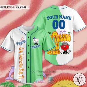 La Dg Bad Bunny Personalized Baseball Jersey