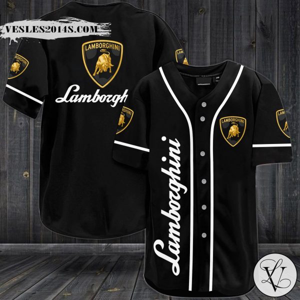 Lamborghini Baseball Jersey
