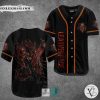 Leatherface Horror Movie Black Baseball Jersey