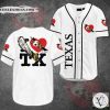 Leatherface Love Texas Baseball Jersey