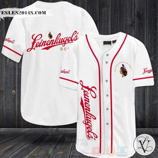 Leinenkugels Baseball Jersey Shirt O7j