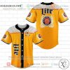 Lite Beer orange black Baseball Jersey