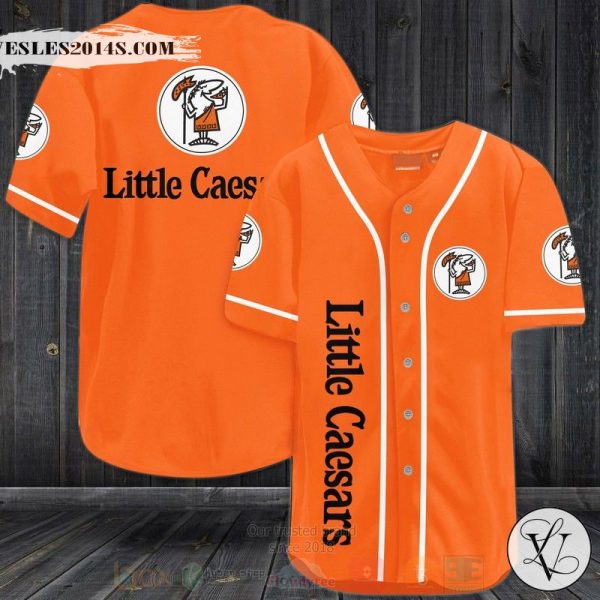 Little Caesars Baseball Jersey Shirt