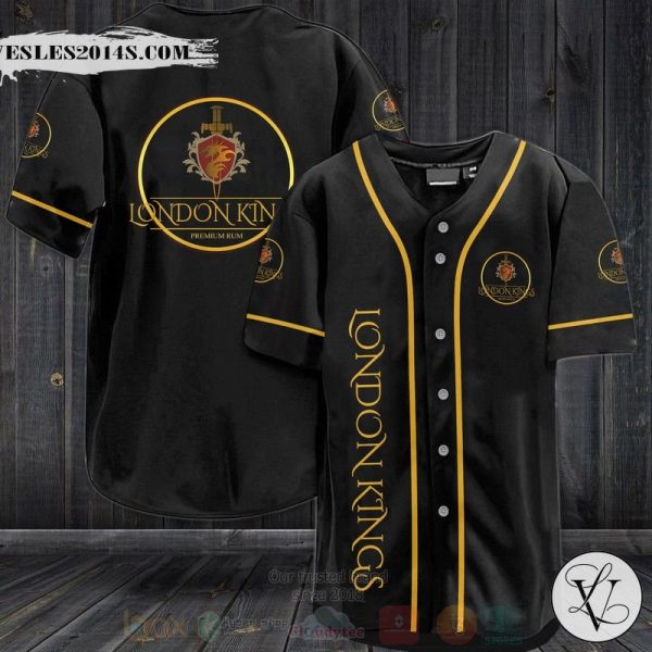 London Kings Baseball Jersey Shirt