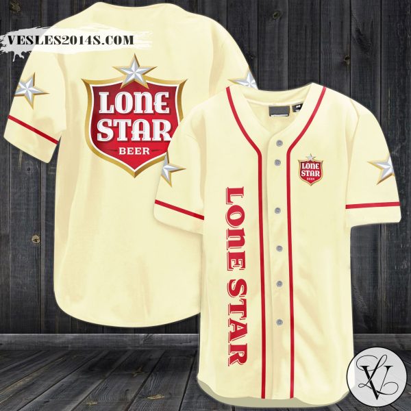 Lone Star Brewing Company Baseball Jersey