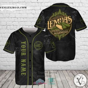 Lord of the Rings Lembas Custom Name Baseball Jersey