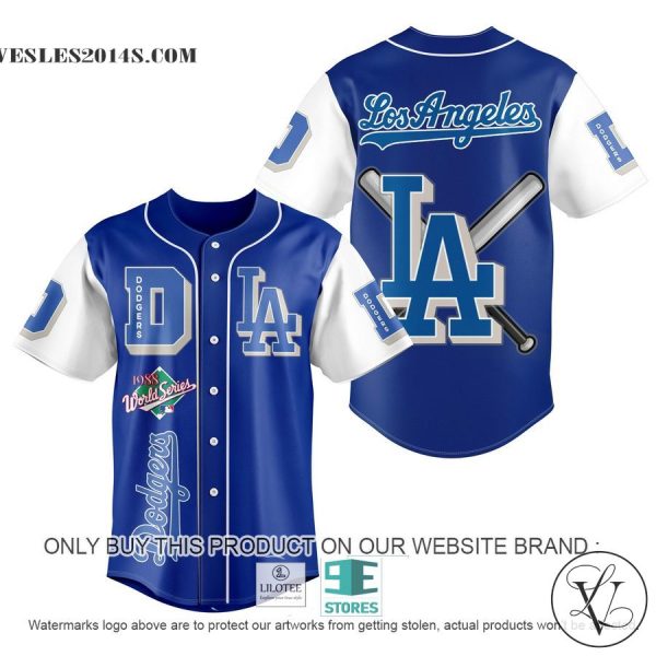 Los Angeles Dodgers 1988 World Series Baseball Jersey