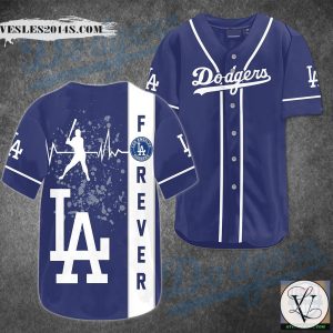 Los Angeles Dodgers Forever Baseball Jersey Shirt