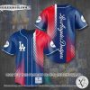 Los Angeles Dodgers Red Navy Baseball Jersey