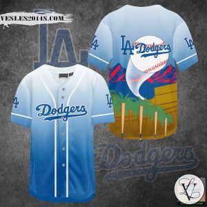 Los Angeles Dodgers Summer 3D Baseball Jersey