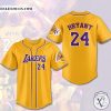 Los Angeles Lakers Kobe Bryant 24 Baseball Jersey Shirt 280122