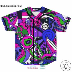 Lost Minds trippy Baseball Jersey