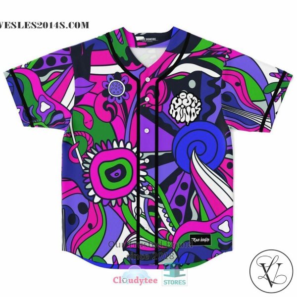 Lost Minds trippy Baseball Jersey
