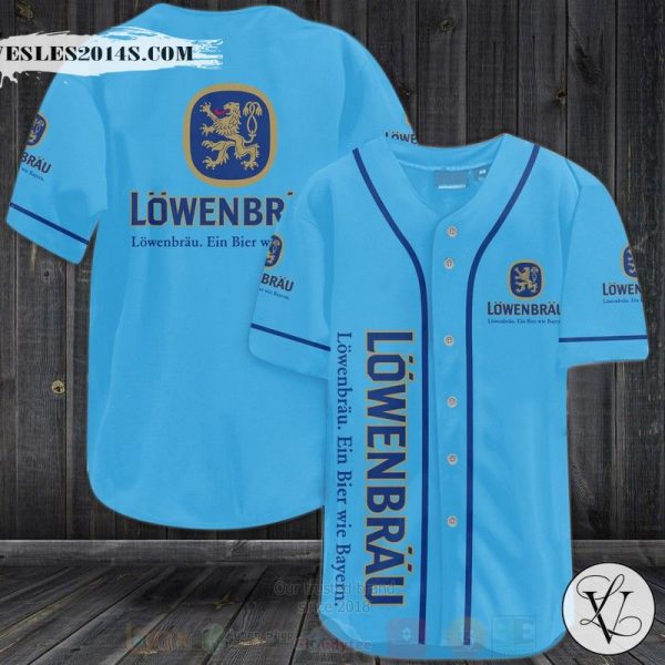 Lowenbrau Brewery Baseball Jersey Shirt