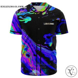 Lsdream acid trip pattern Baseball Jersey