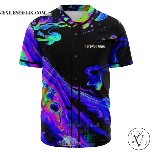 Lsdream acid trip pattern Baseball Jersey