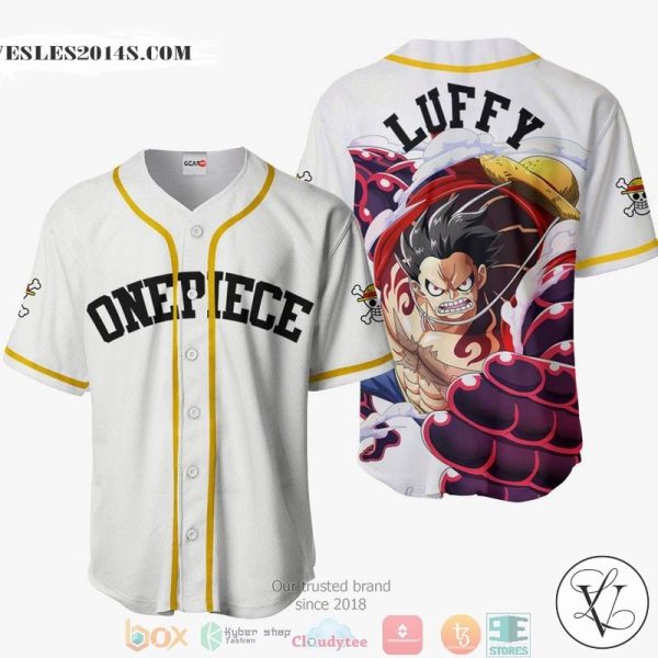 Luffy Gear 4 One Piece Baseball Jersey