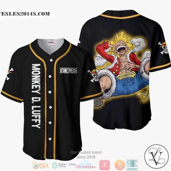 Luffy Gear 5 One Piece Baseball Jersey