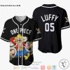 Luffy Gear 5 One Piece Baseball Jersey Shirt