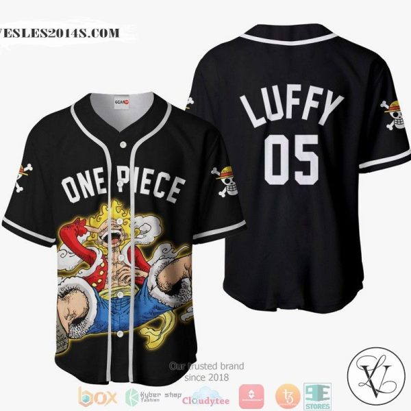 Luffy Gear 5 One Piece Baseball Jersey Shirt