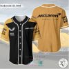 MCLaren Formula 1 Team black Baseball Jersey
