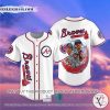 MLB Atlanta Braves Football Players White Baseball Jersey