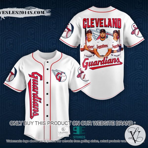 MLB Cleveland Guardians Football Players Baseball Jersey