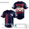 MLB Cleveland Guardians Football Players Navy Baseball Jersey