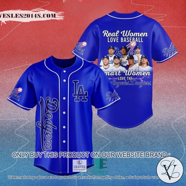 MLB Los Angeles Dodgers Real Women Love Baseball Baseball Jersey