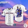 MLB New York Mets 100 White Baseball Jersey