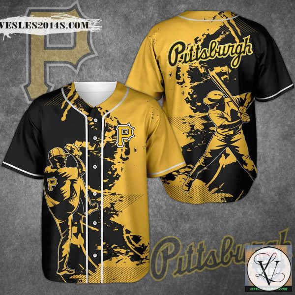 MLB Pittsburgh Pirates Baseball Jersey Shirt