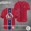 MLB St. Louis Cardinals logo pattern Red Baseball Jersey