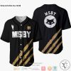 MSBY Haikyuu Black Baseball Jersey Shirt