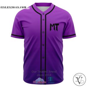 MT Midnight Tyrannosaurus Baseball Jersey
