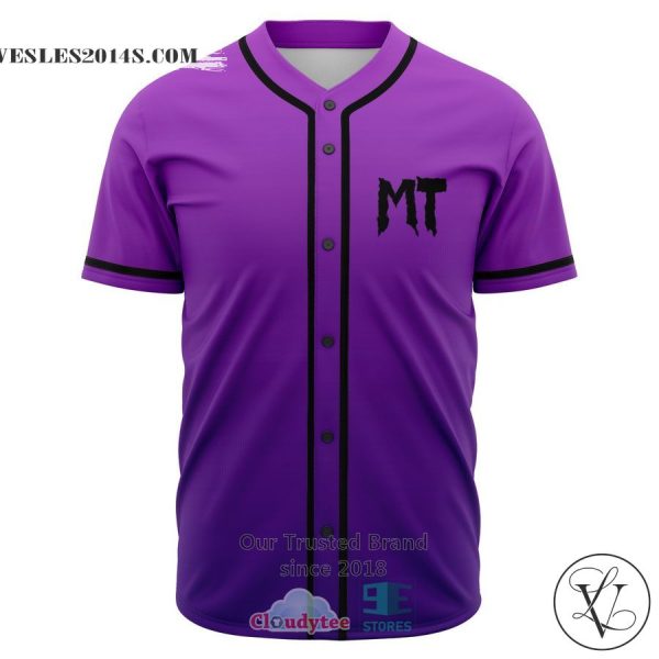 MT Midnight Tyrannosaurus Baseball Jersey